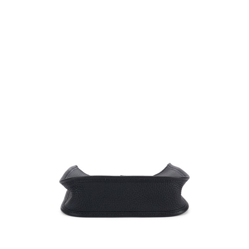 Hermès Black Clemence Mini Evelyne II TPM 16 Gold Hardware