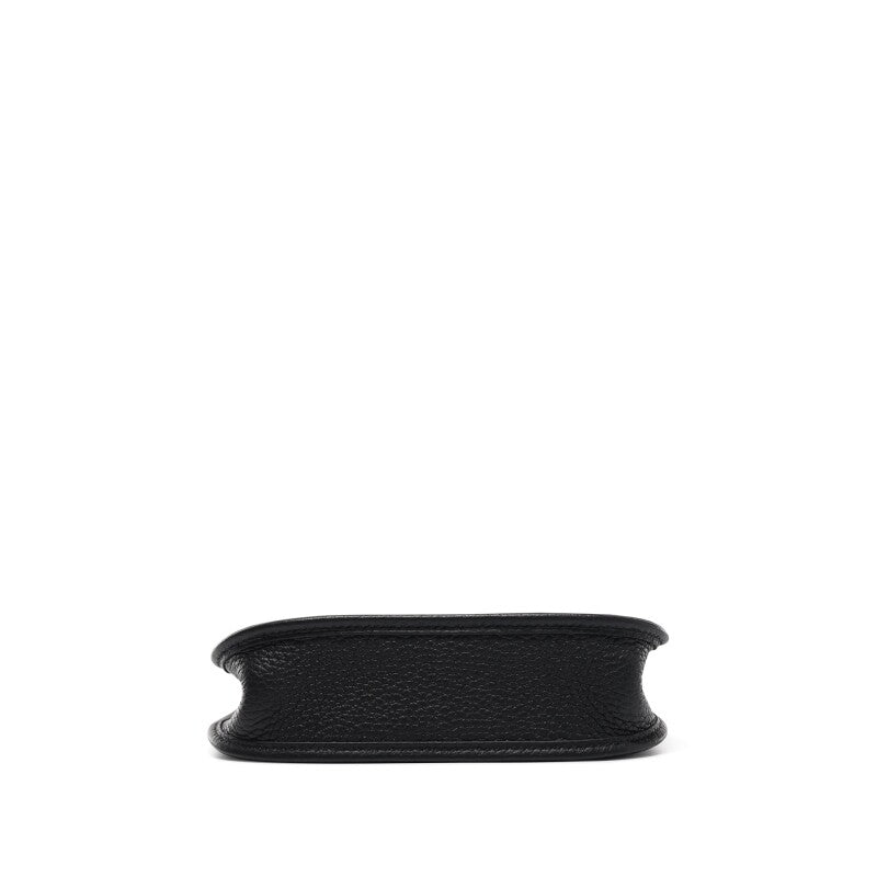 Hermès Black Clemence Mini Evelyne II TPM 16 Palladium Hardware