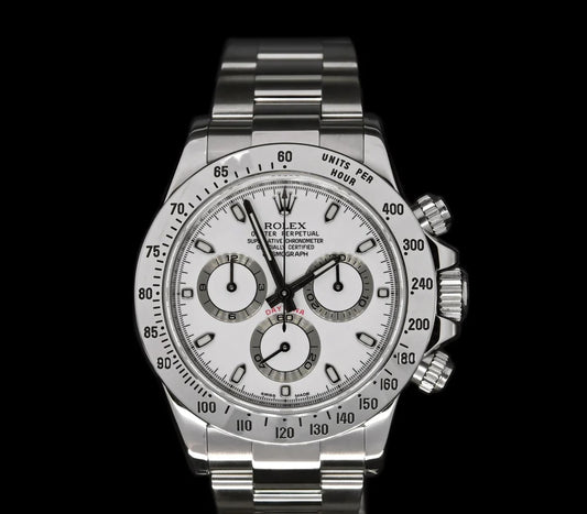 Rolex Cosmograph Daytona 40mm 116520 White "APH" Dial