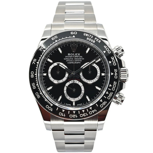 Rolex Cosmograph Daytona 40mm 126500LN-0002 Black Dial