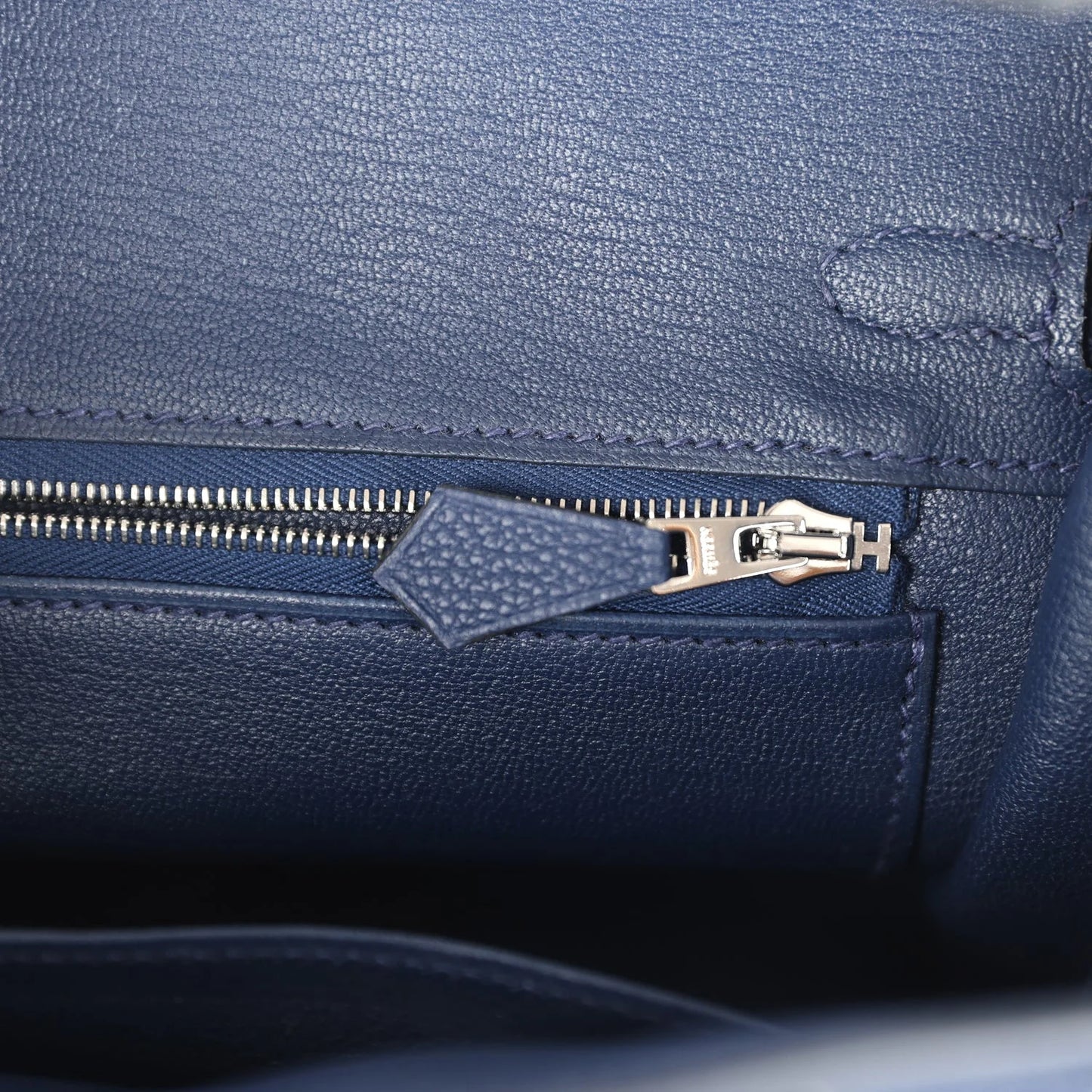 Hermès Birkin 25 Bleu Saphir Togo Palladium Hardware