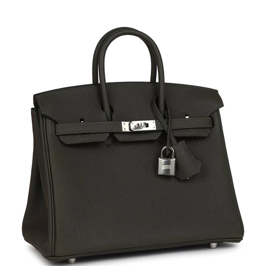 Hermès Birkin 25 Vert de Gris Togo Palladium Hardware