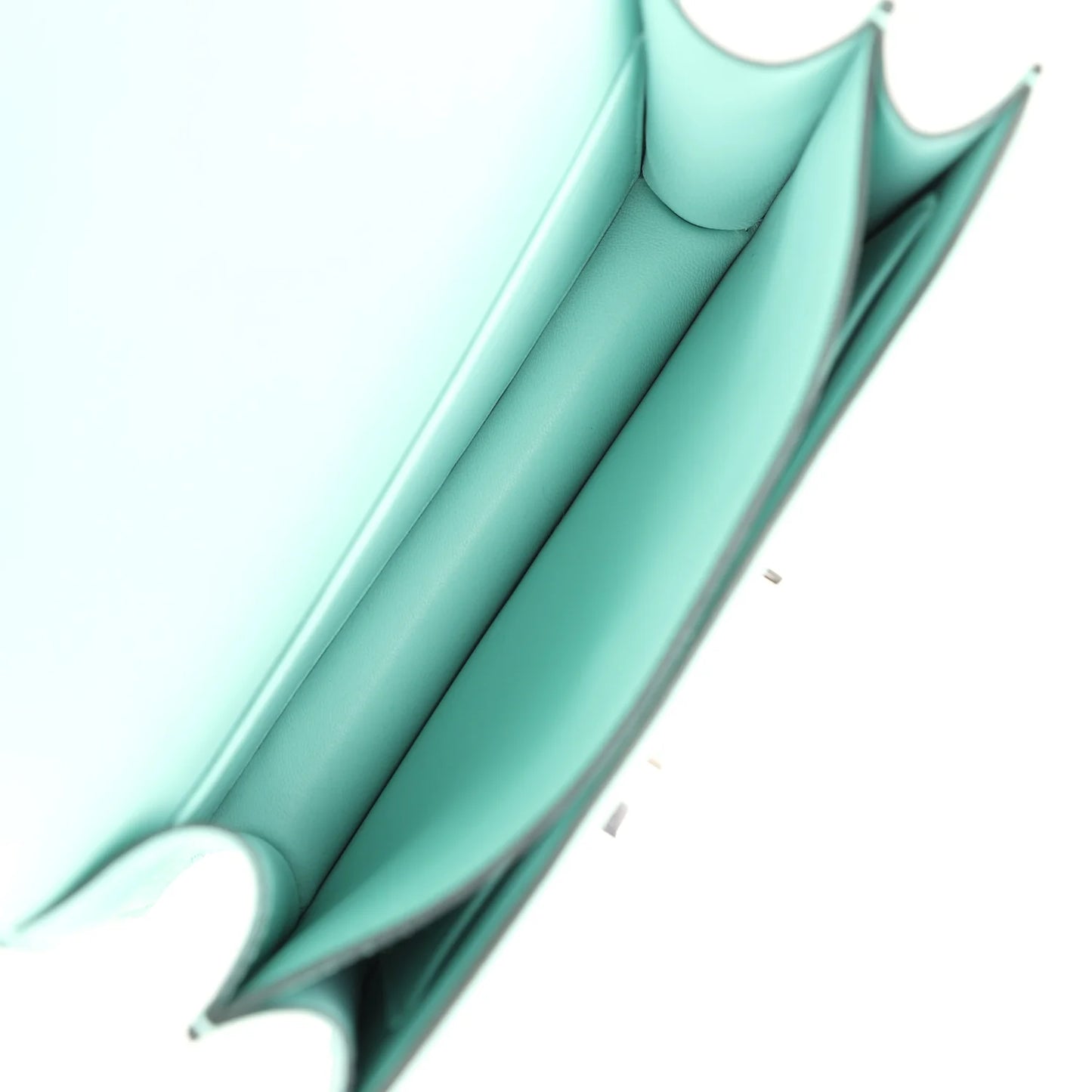 Hermès Constance 18 Aqua Chevre Palladium Hardware