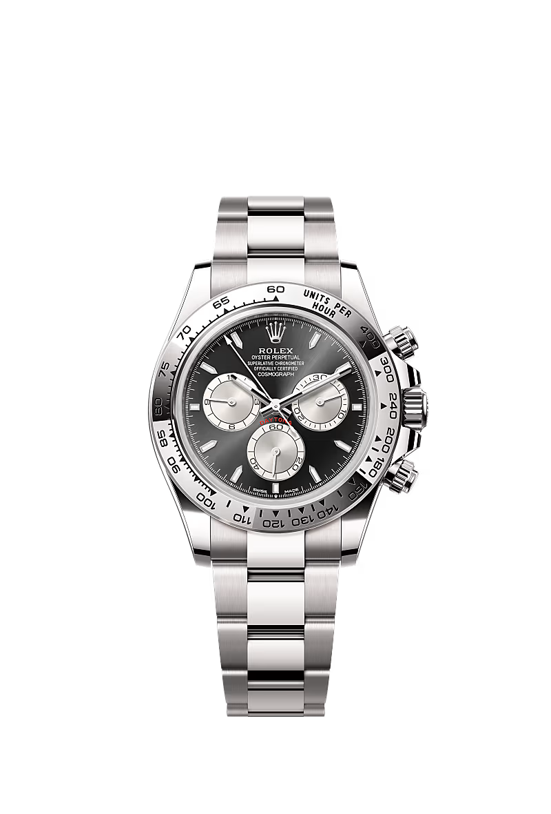 Rolex Cosmograph Daytona 40mm 126509-0001 Bright Black & Steel Dial
