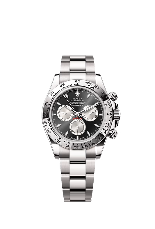 Rolex Cosmograph Daytona 40mm 126509-0001 Bright Black & Steel Dial