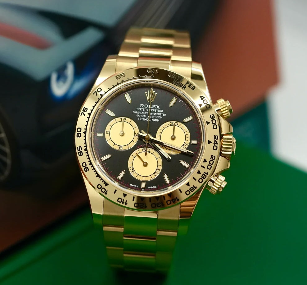Rolex Cosmograph Daytona 40mm 126508-0002 Intense Black & Champagne-Colour Dial