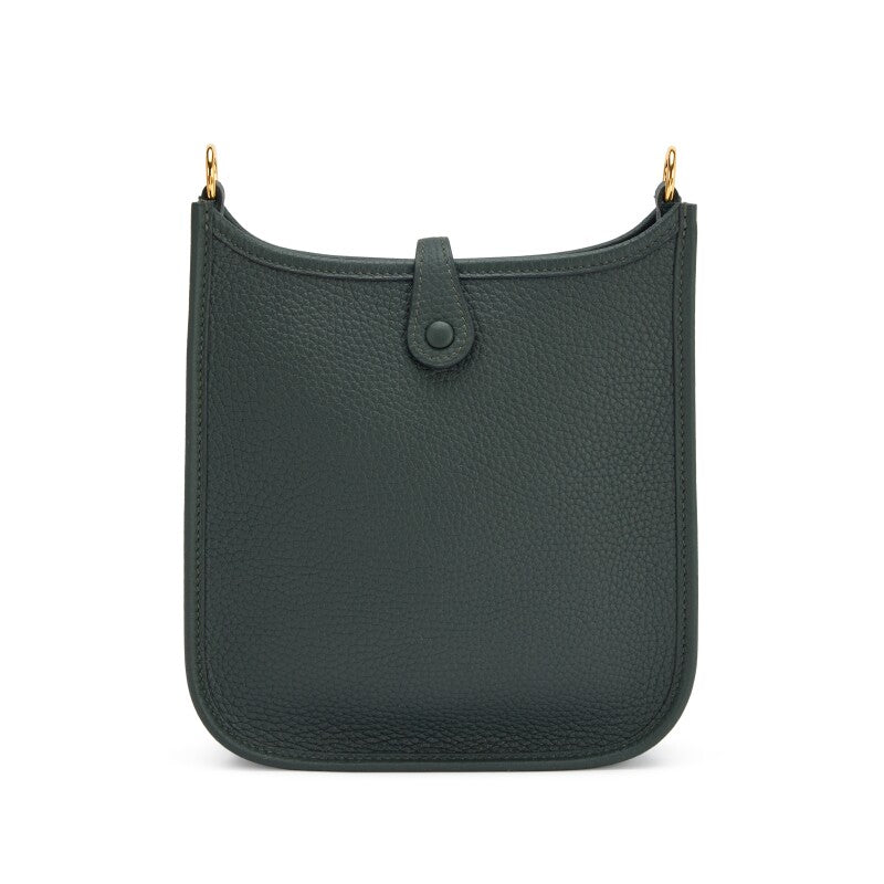 Hermès Vert Fonce Clemence Evelyne TPM 16 Gold Hardware