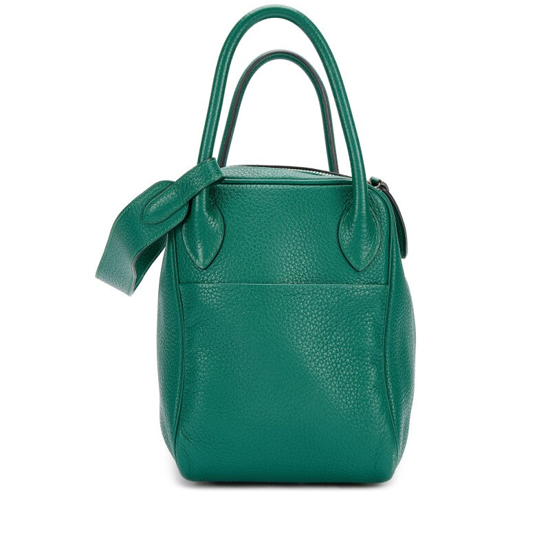 Hermès Malachite Clemence Lindy 26 Palladium Hardware