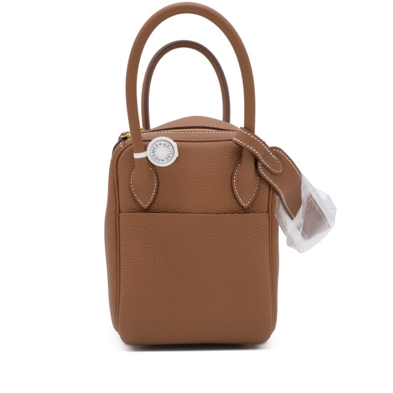 Hermès Gold Clemence Lindy 26 Gold Hardware