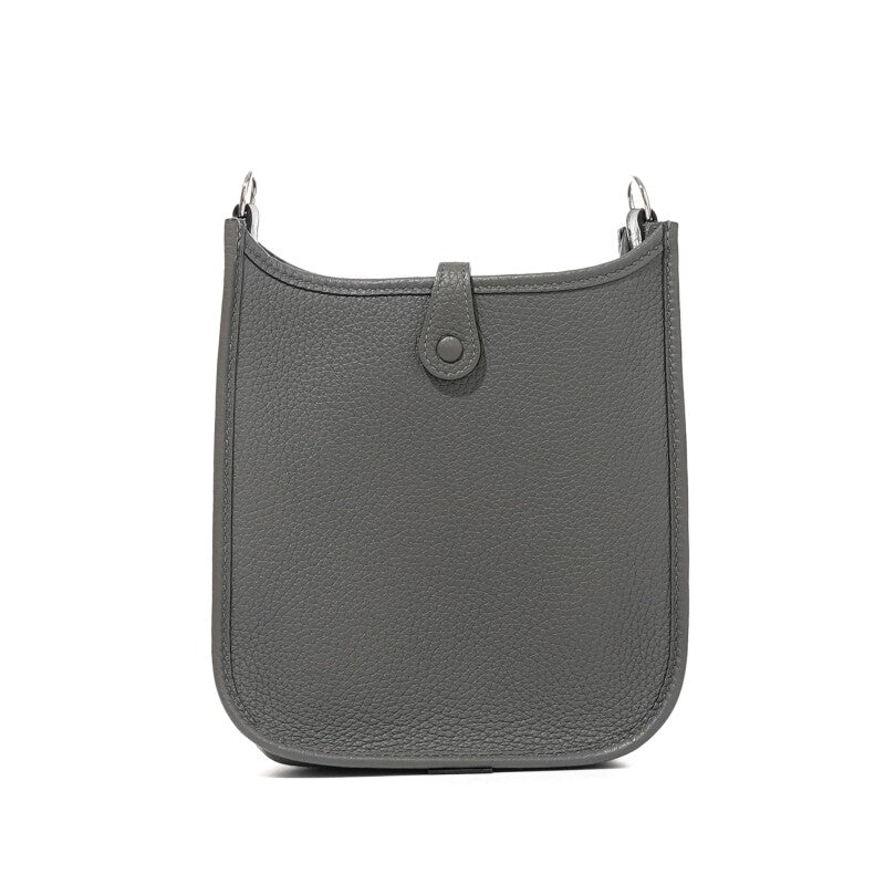 Hermès Gris Meyer Clemence Evelyne TPM 16 Palladium Hardware