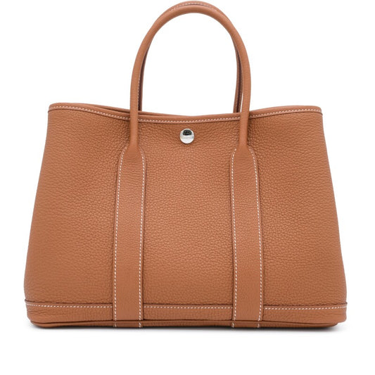 Hermès Gold Negonda Garden Party 30 TPM Palladium Hardware