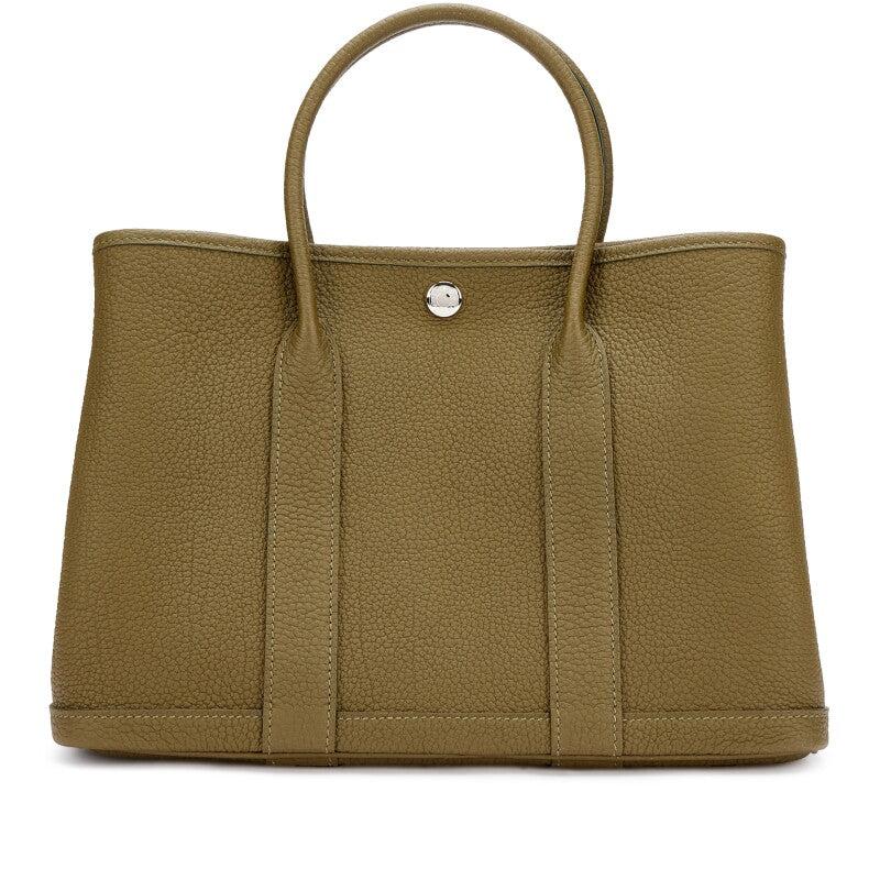 Hermès Vert Veronese Negonda Garden Party 30 TPM Palladium Hardware