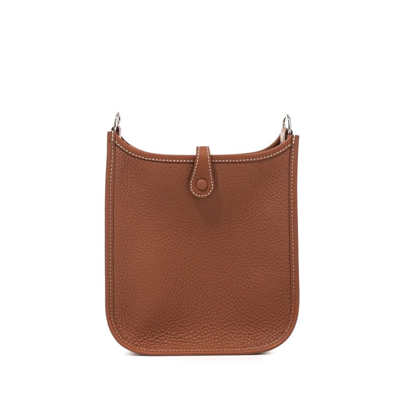 Hermès Gold Clemence Evelyne TPM 16 Palladium Hardware