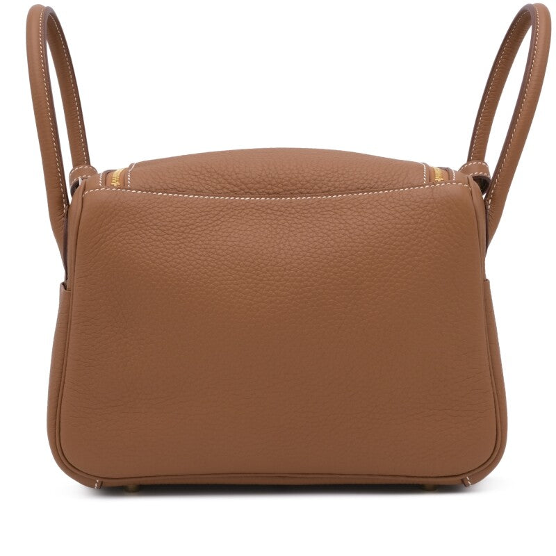 Hermès Gold Clemence Lindy 26 Gold Hardware