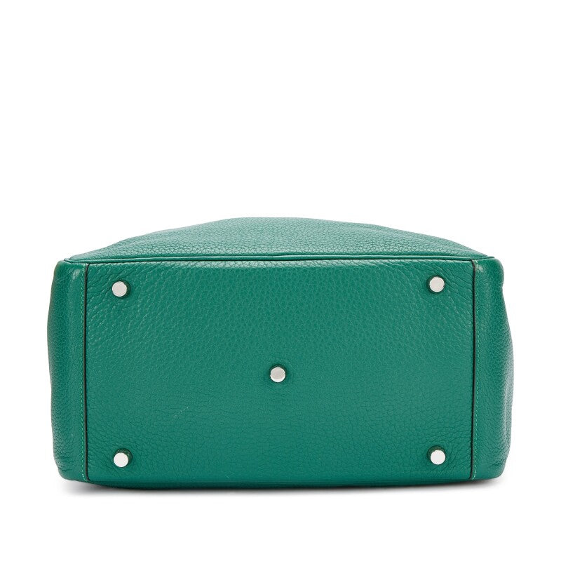 Hermès Malachite Clemence Lindy 26 Palladium Hardware