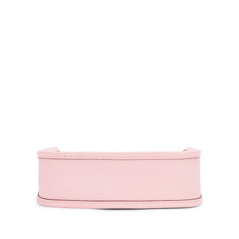 Hermès Rose Sakura Clemence Mini Evelyne II TPM 16 Palladium Hardware