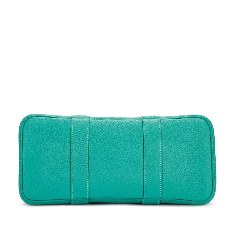 Hermès Vert Verone Negonda Garden Party 30 TPM Palladium Hardware