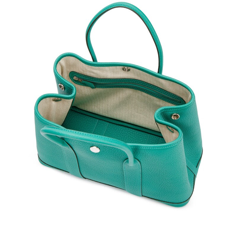 Hermès Vert Verone Negonda Garden Party 30 TPM Palladium Hardware