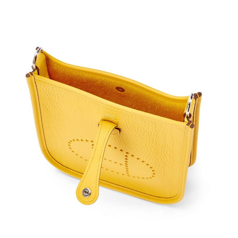 Hermès Sun Clemence Mini Evelyne II TPM 16 Palladium Hardware