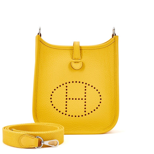 Hermès Sun Clemence Mini Evelyne II TPM 16 Palladium Hardware