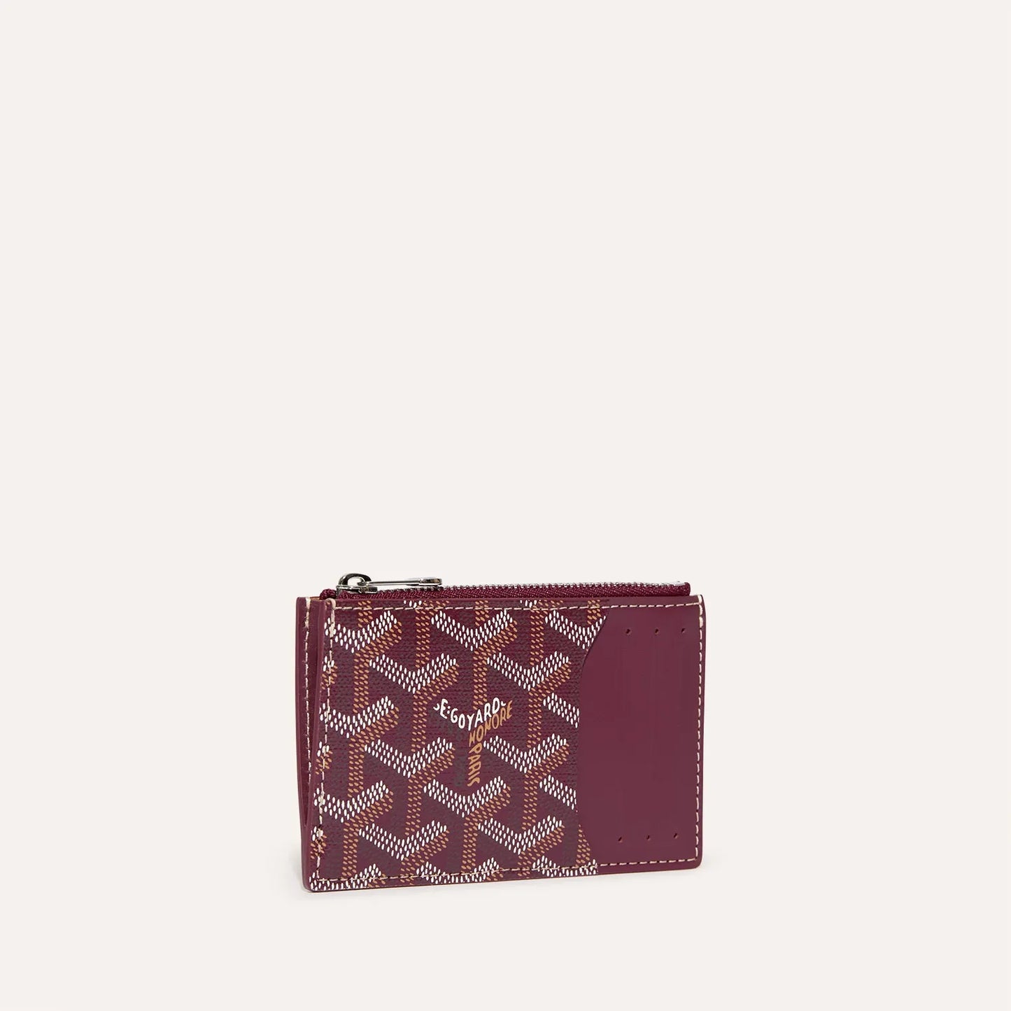 Goyard Bourbon Zipped Card Holder