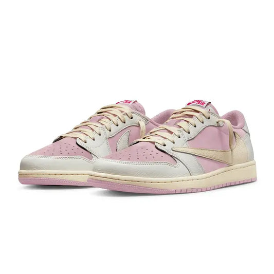 Jordan 1 Retro Low OG SP Travis Scott Sail/Shy Pink