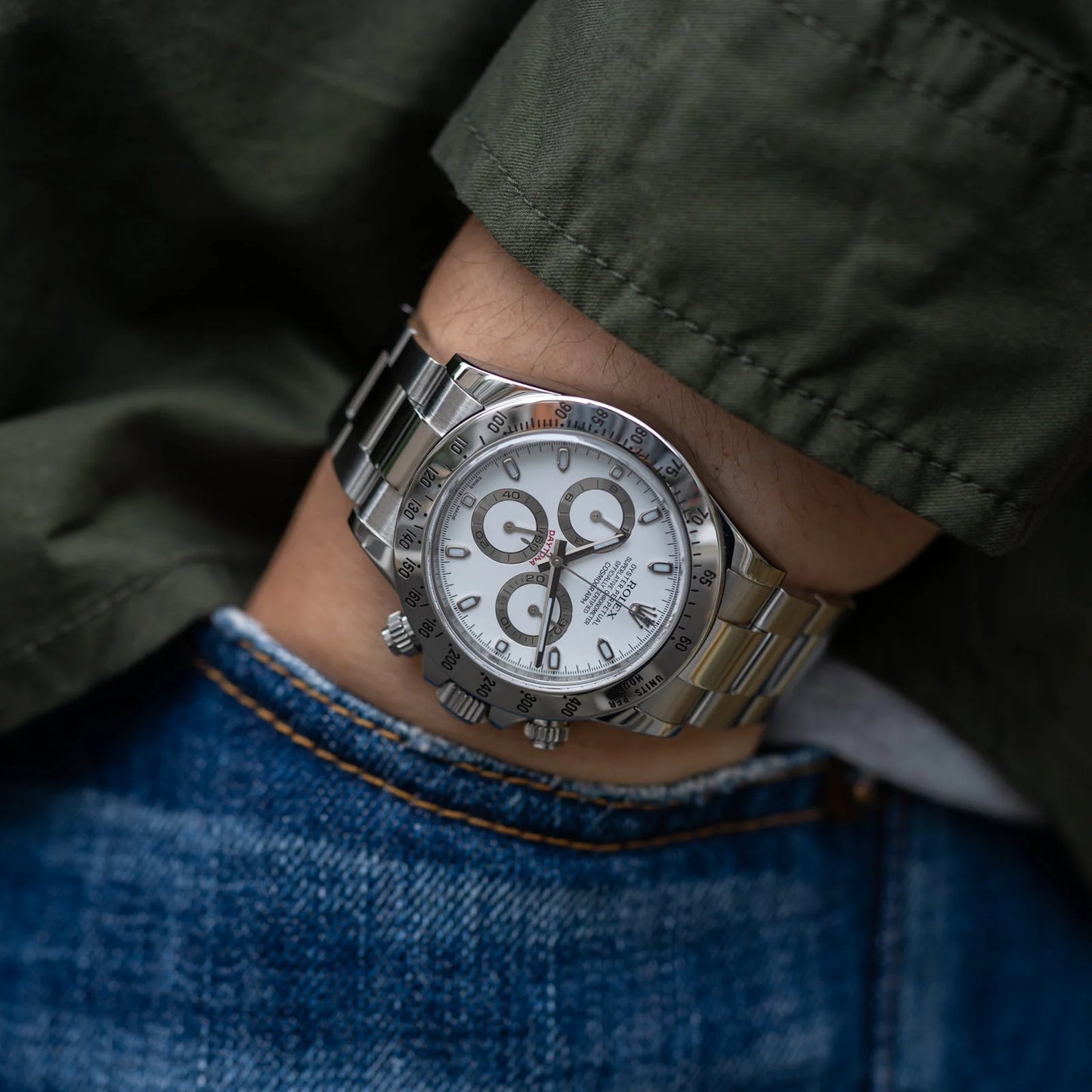 Rolex Cosmograph Daytona 40mm 116520 White "APH" Dial
