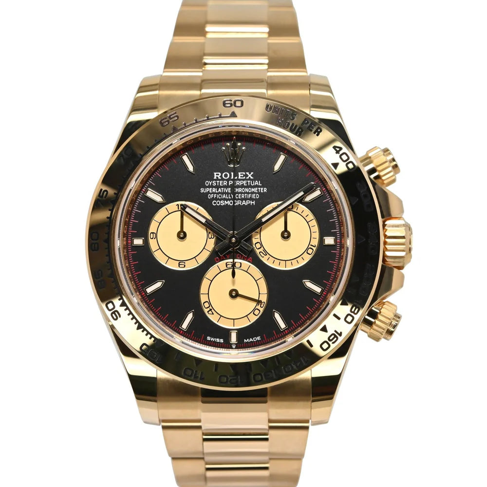 Rolex Cosmograph Daytona 40mm 126508-0002 Intense Black & Champagne-Colour Dial