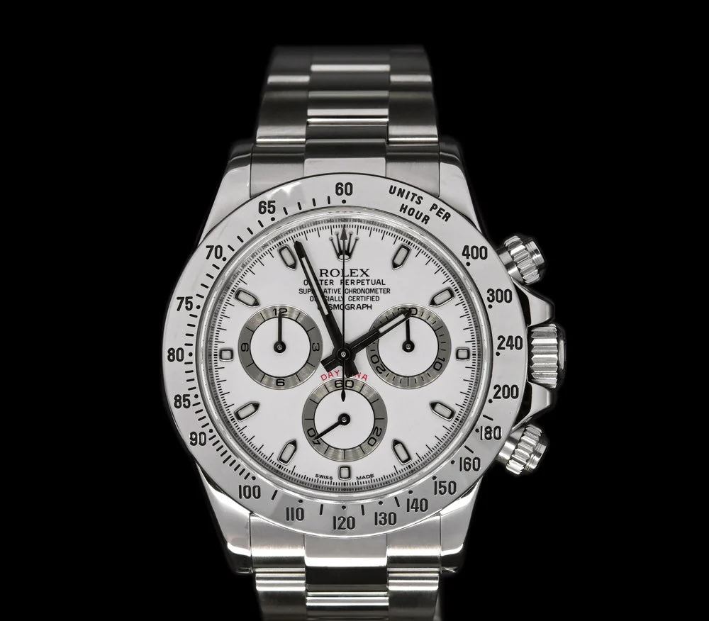 Rolex Cosmograph Daytona 40mm 116520 White "APH" Dial