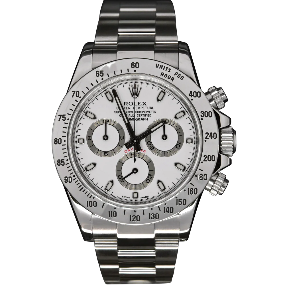 Rolex Cosmograph Daytona 40mm 116520 White "APH" Dial