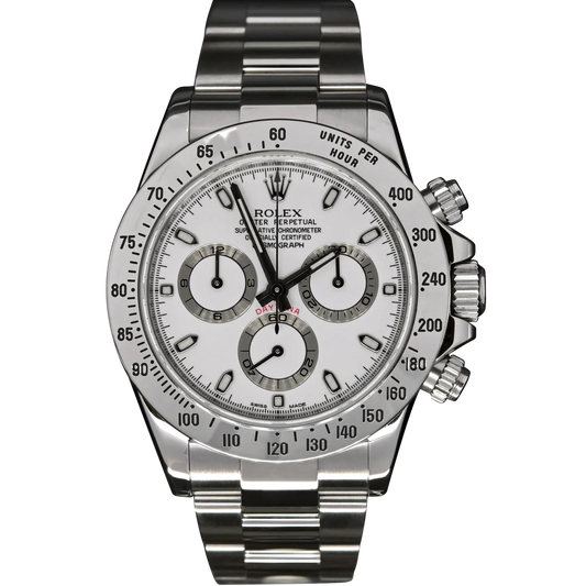 Rolex Cosmograph Daytona 40mm 116520 White "APH" Dial
