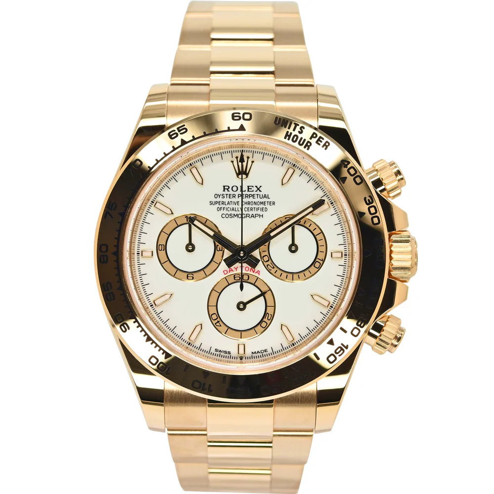 Rolex Cosmograph Daytona 40mm 126508-0001 White Dial