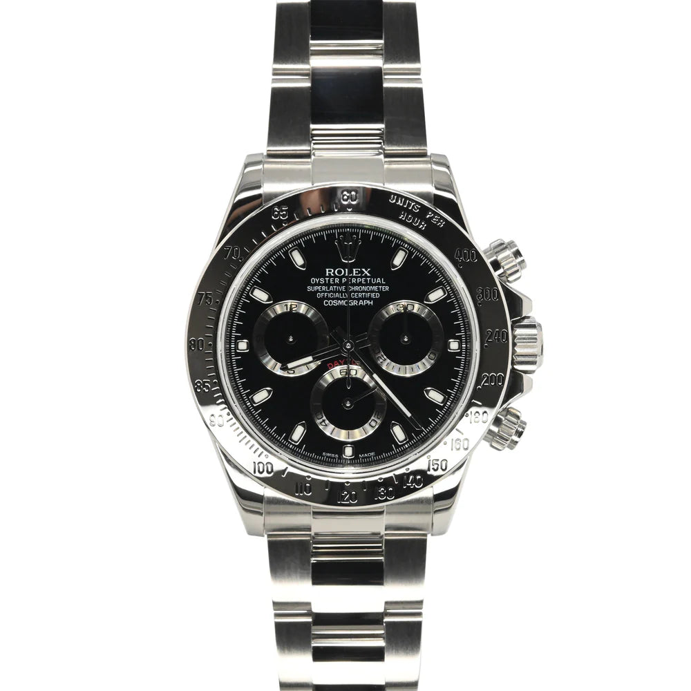 Rolex Cosmograph Daytona 40mm 116520 Black "APH" Dial