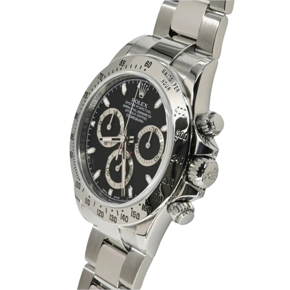 Rolex Cosmograph Daytona 40mm 116520 Black "APH" Dial