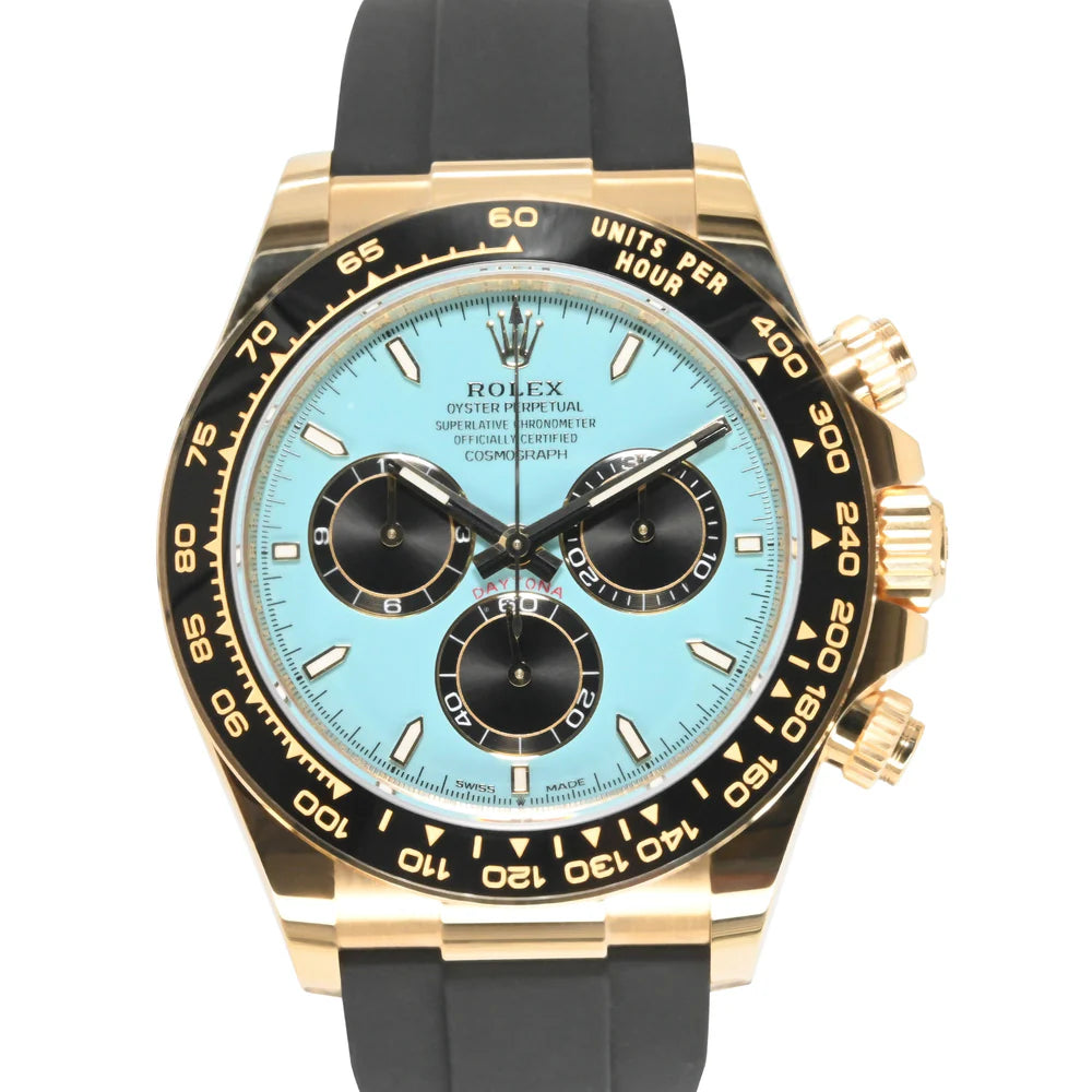 Rolex Cosmograph Daytona 40mm 126518LN-0014 Turquoise Blue & Black Dial
