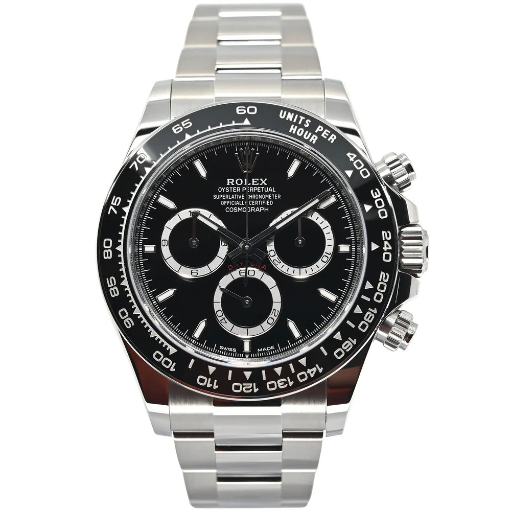Rolex Cosmograph Daytona 40mm 126500LN-0002 Black Dial