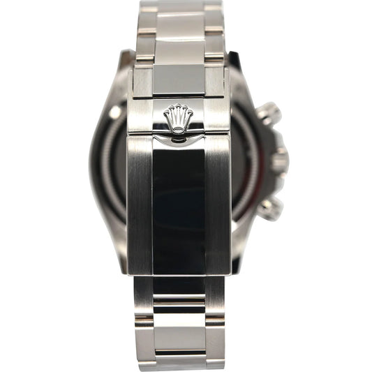 Rolex Cosmograph Daytona 40mm 126509-0002 Bright Black & Steel Dial with Diamonds