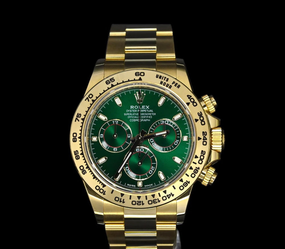 Rolex Cosmograph Daytona 40mm 116508-0013 Green Dial