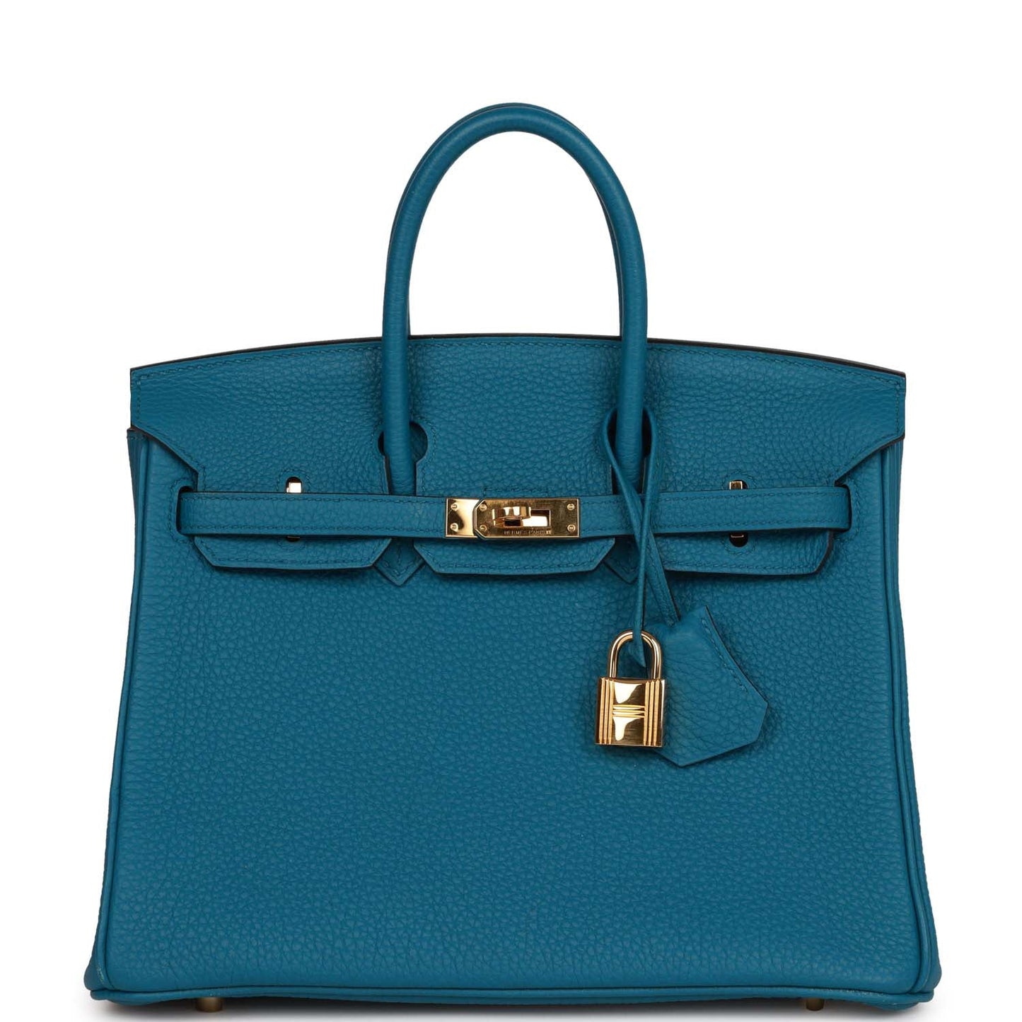 Hermès Birkin 25 Cobalt Togo Gold Hardware