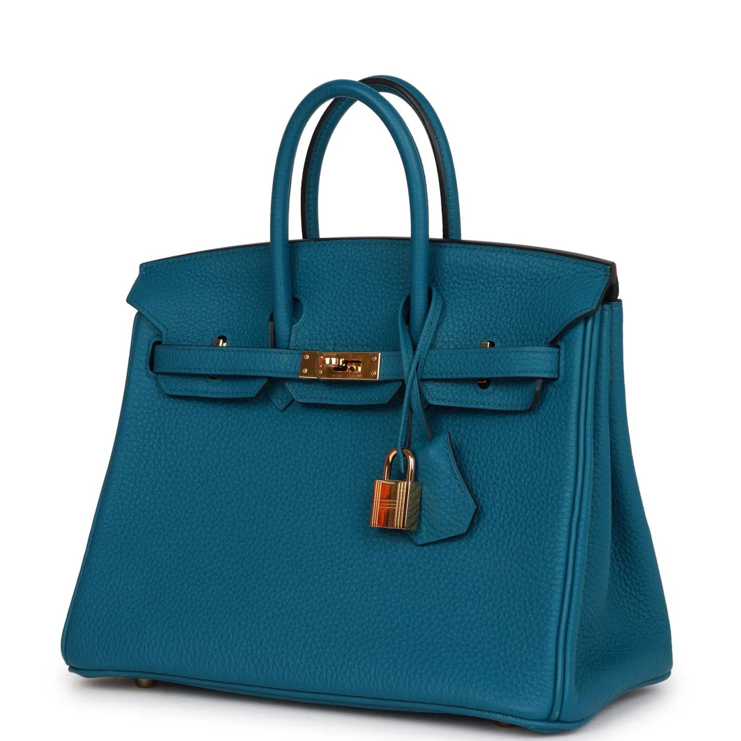 Hermès Birkin 25 Cobalt Togo Gold Hardware