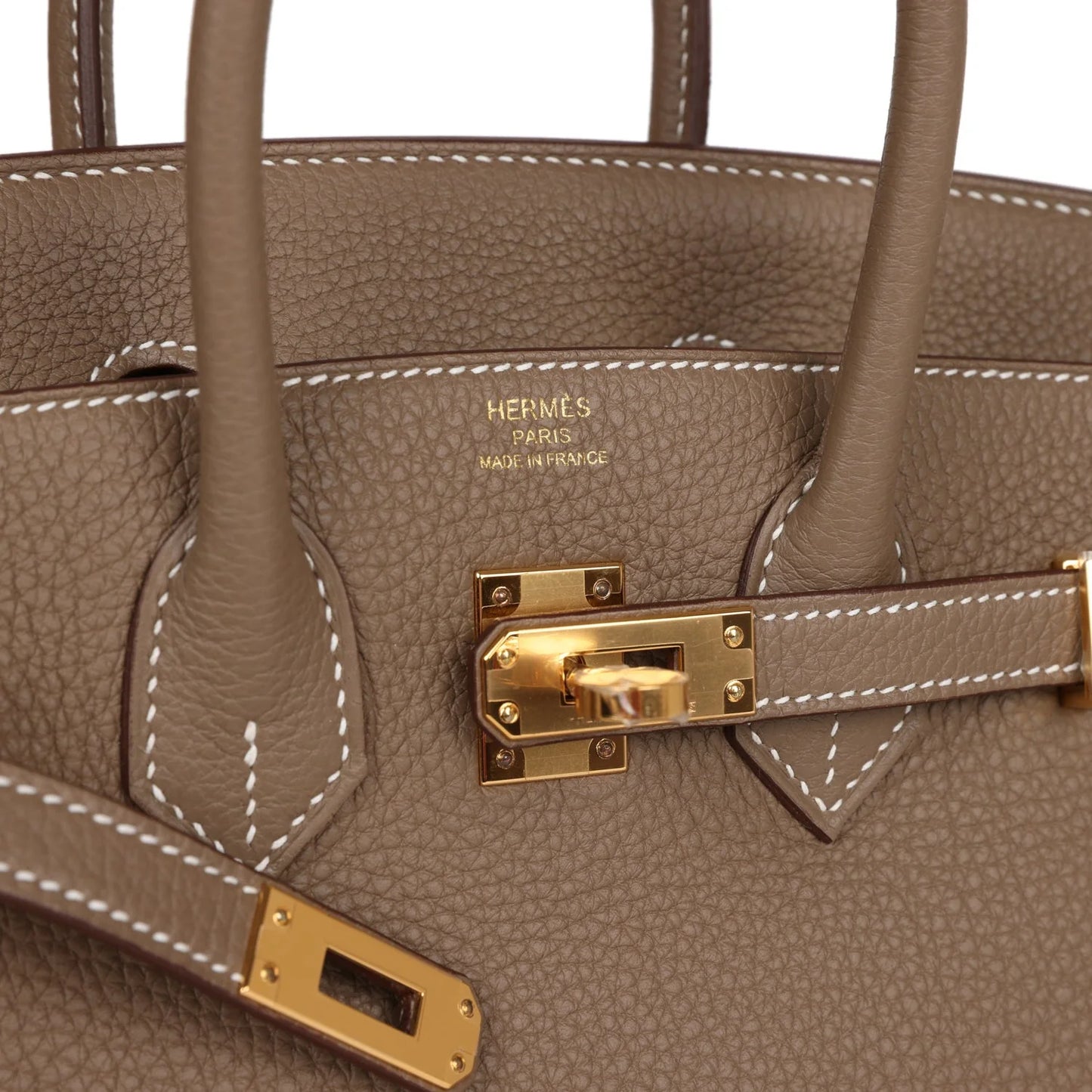 Hermès Birkin 25 Etoupe Togo Gold Hardware