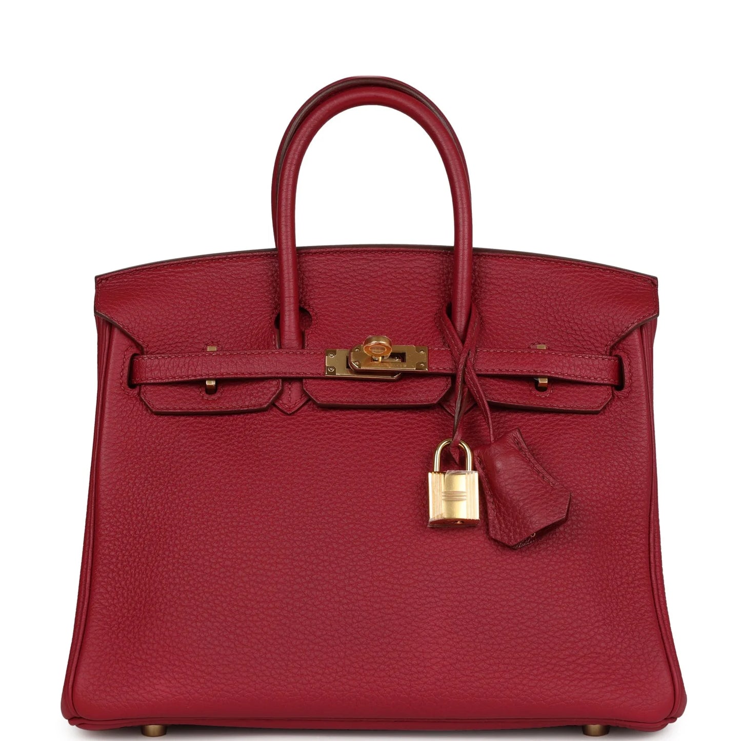 Hermès Birkin 25 Rubis Togo Gold Hardware