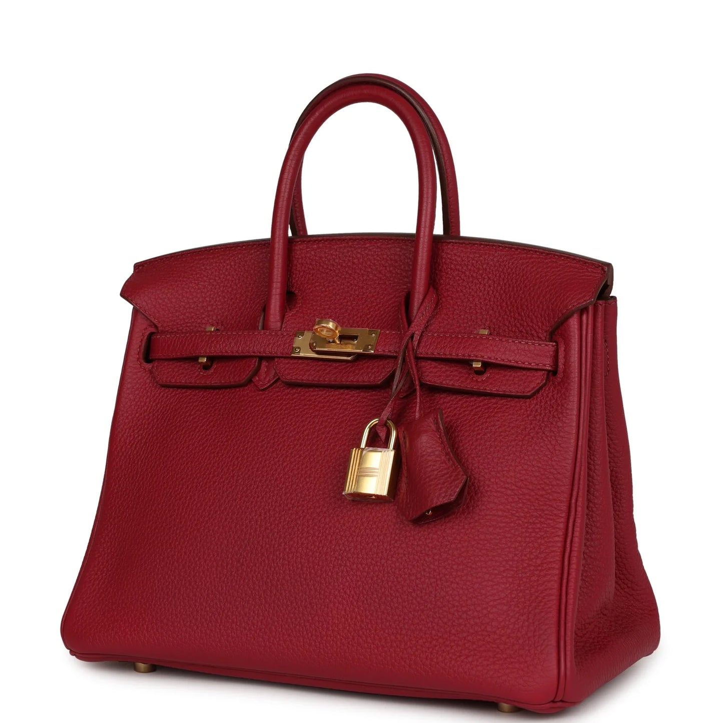 Hermès Birkin 25 Rubis Togo Gold Hardware