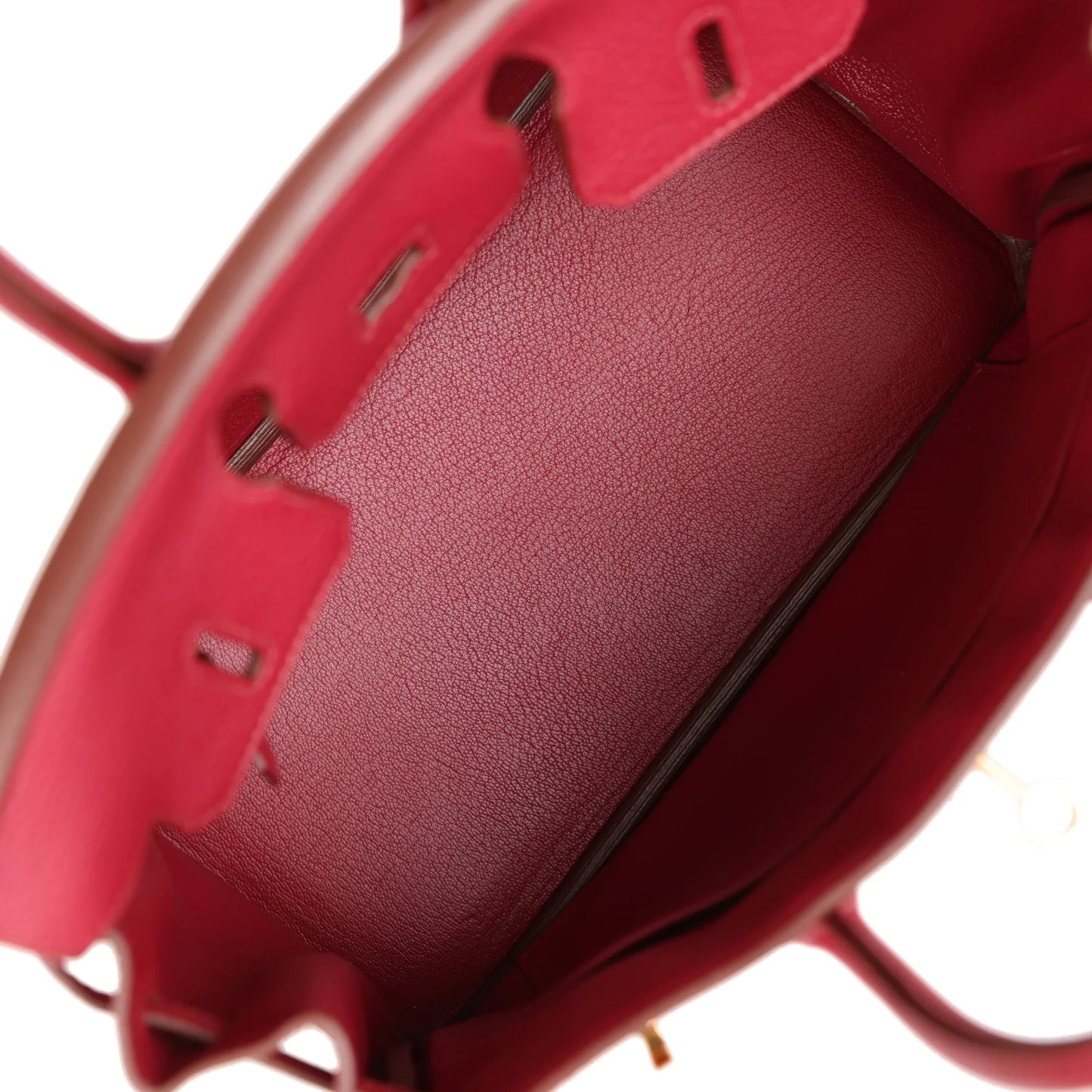 Hermès Birkin 25 Rubis Togo Gold Hardware