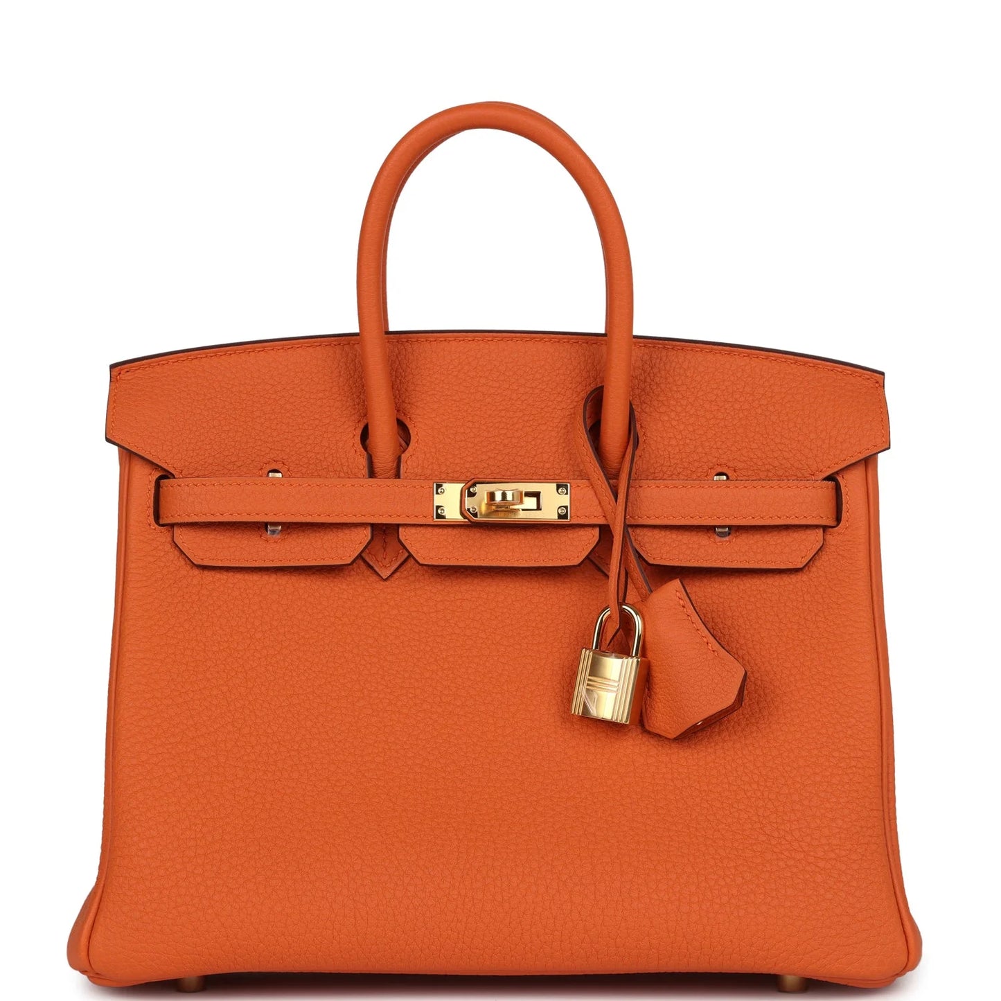 Hermès Birkin 25 Orange Togo Gold Hardware