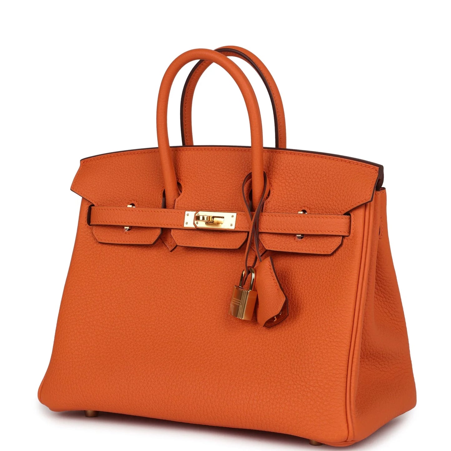 Hermès Birkin 25 Orange Togo Gold Hardware