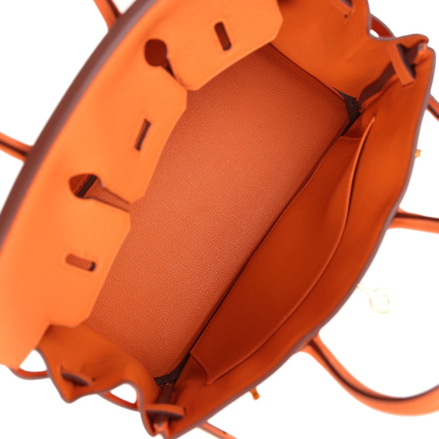 Hermès Birkin 25 Orange Togo Gold Hardware