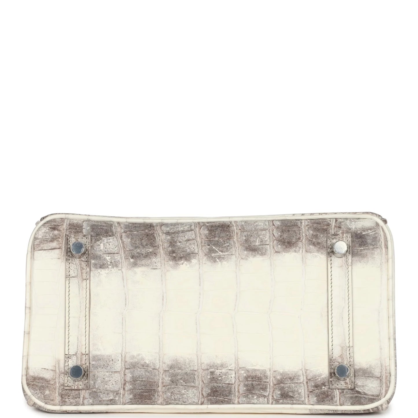 Hermès Birkin 25 Himalaya Niloticus Crocodile Palladium Hardware