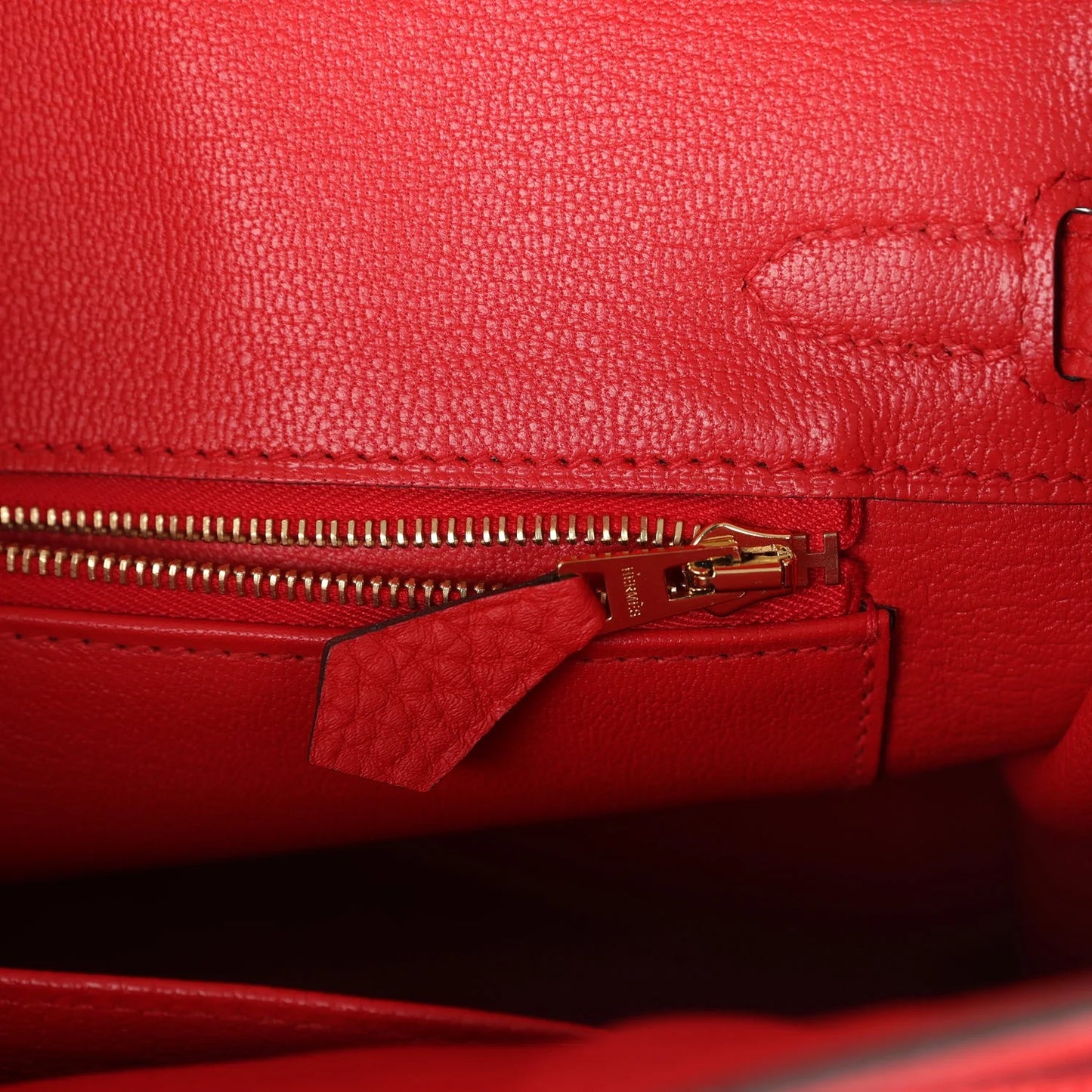 Hermès Birkin 25 Rouge de Coeur Togo Gold Hardware