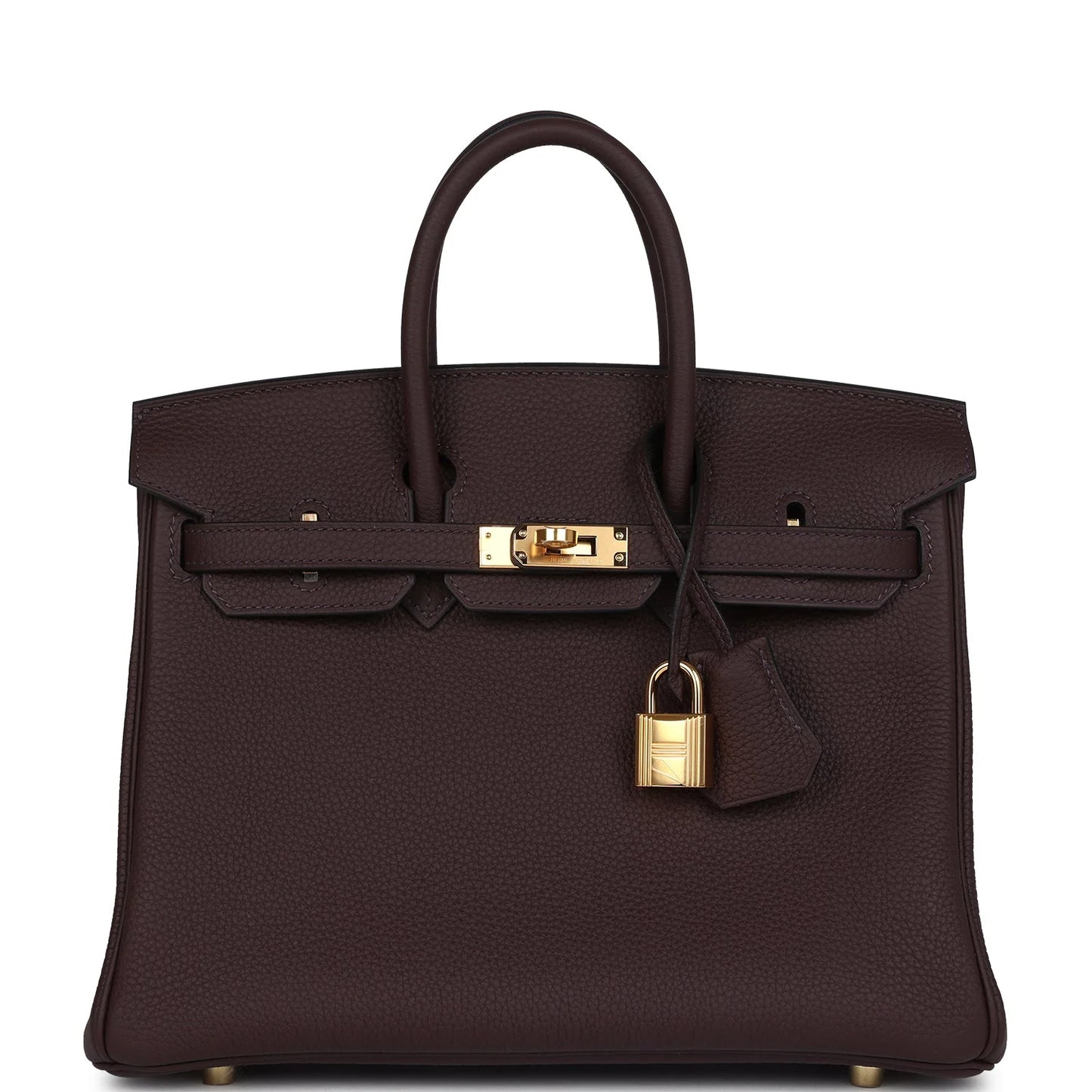 Hermès Birkin 25 Rouge Sellier Togo Gold Hardware